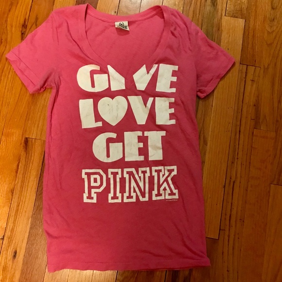Victoria Secret Pink T-Shirt - Picture 1 of 2
